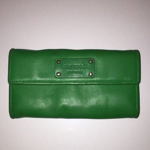 Kate spade Kelly Green Wallet